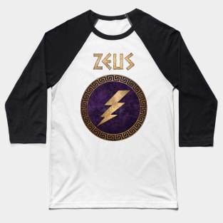 Zeus Ancient Greek God Baseball T-Shirt